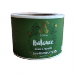 24K gold foil label